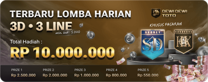 LOMBA HARIAN 3D-3LINE